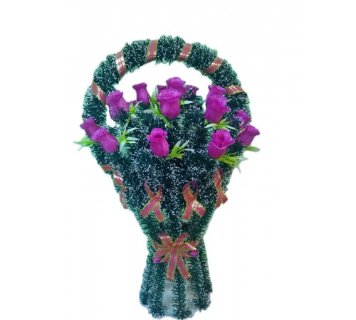 Траурная корзина L-3