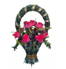 Траурная корзина R-1