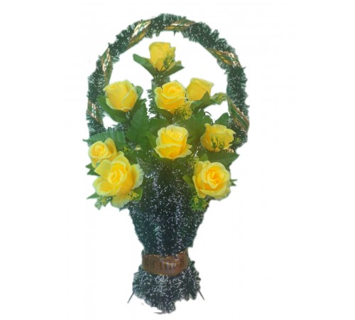 Траурная корзина R-16