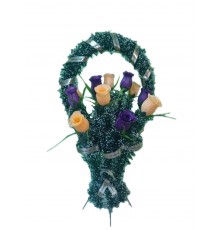 Траурная корзина R-4