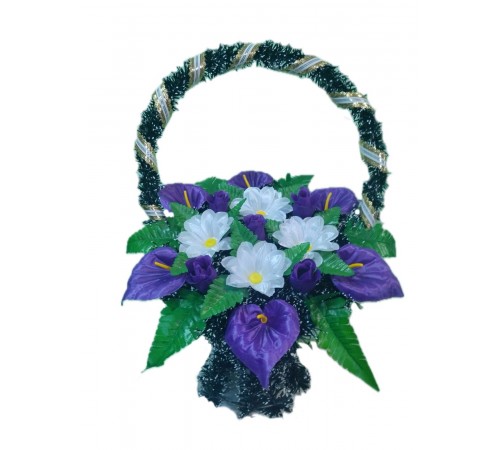 Траурная корзина S-2