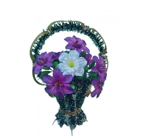 Траурная корзина T-4